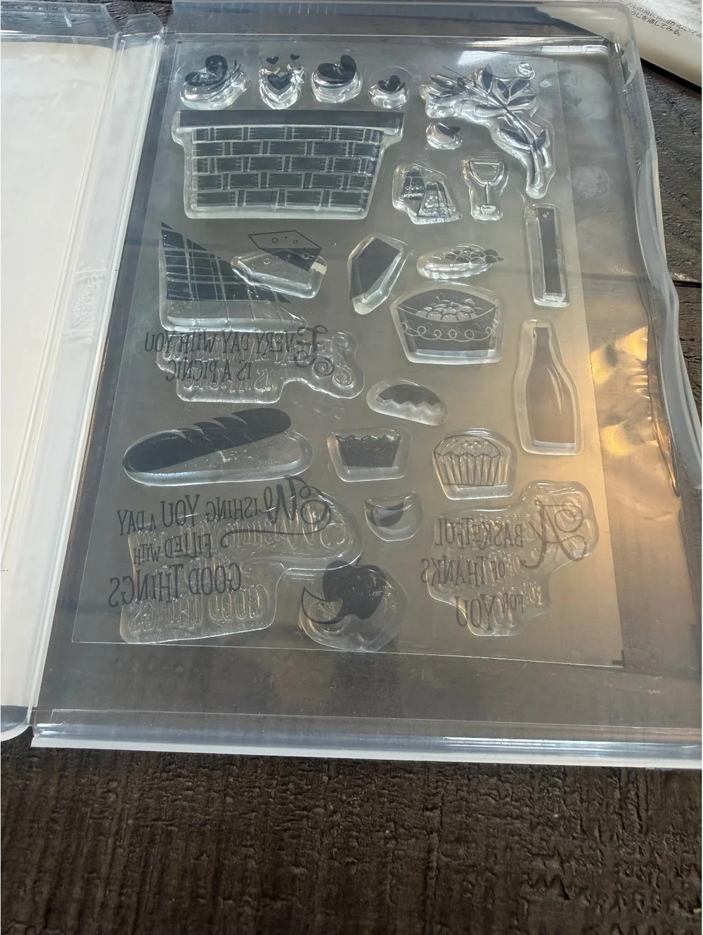 Stampin’ Up Picnic With You stamp set and Picnic Basket Builder Framelits Dies